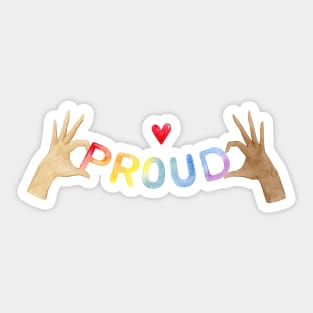 Love is Love | LGBTQ Pride Month Pattern Sticker